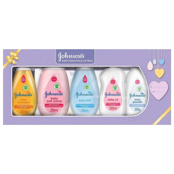 johnson baby essentials gift box